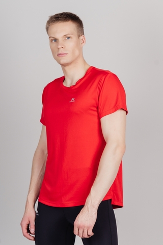 Мужская беговая футболка Nordski Run red
