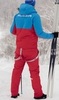 Nordski Montana Premium RUS утепленный лыжный костюм женский Red - 3