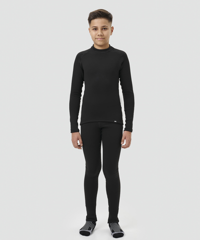 Детский комплект теплого термобелья Nordski Jr. X-Warm black