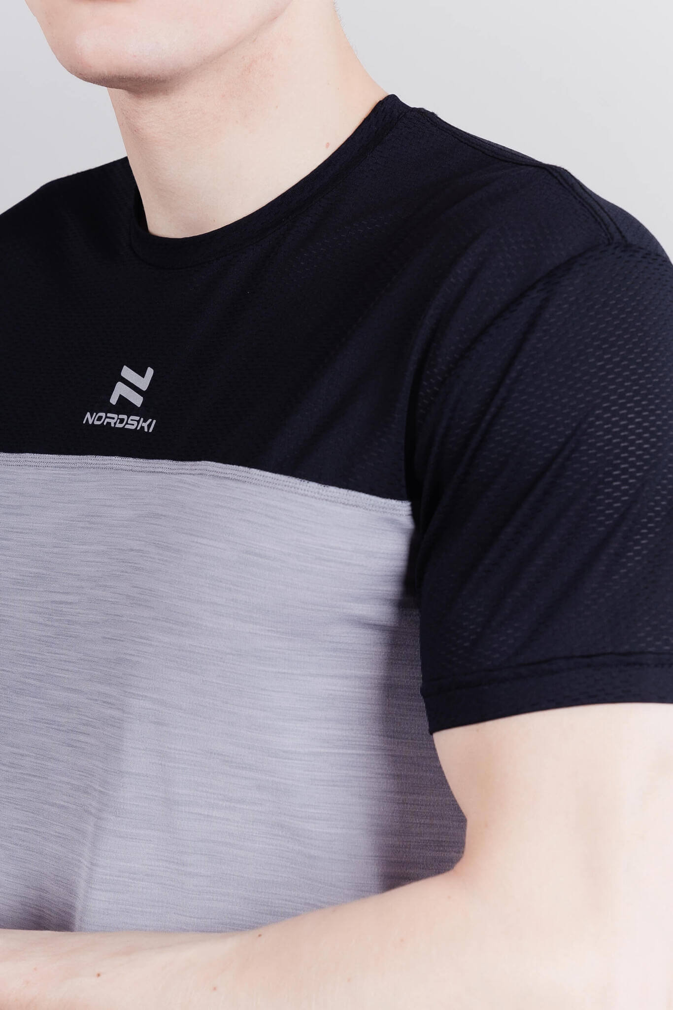 Мужской комплект для бега Nordski Pro Energy grey-black - 5