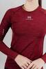 Nordski Pro футболка тренировочная с длинным рукавом женская ruby - 9