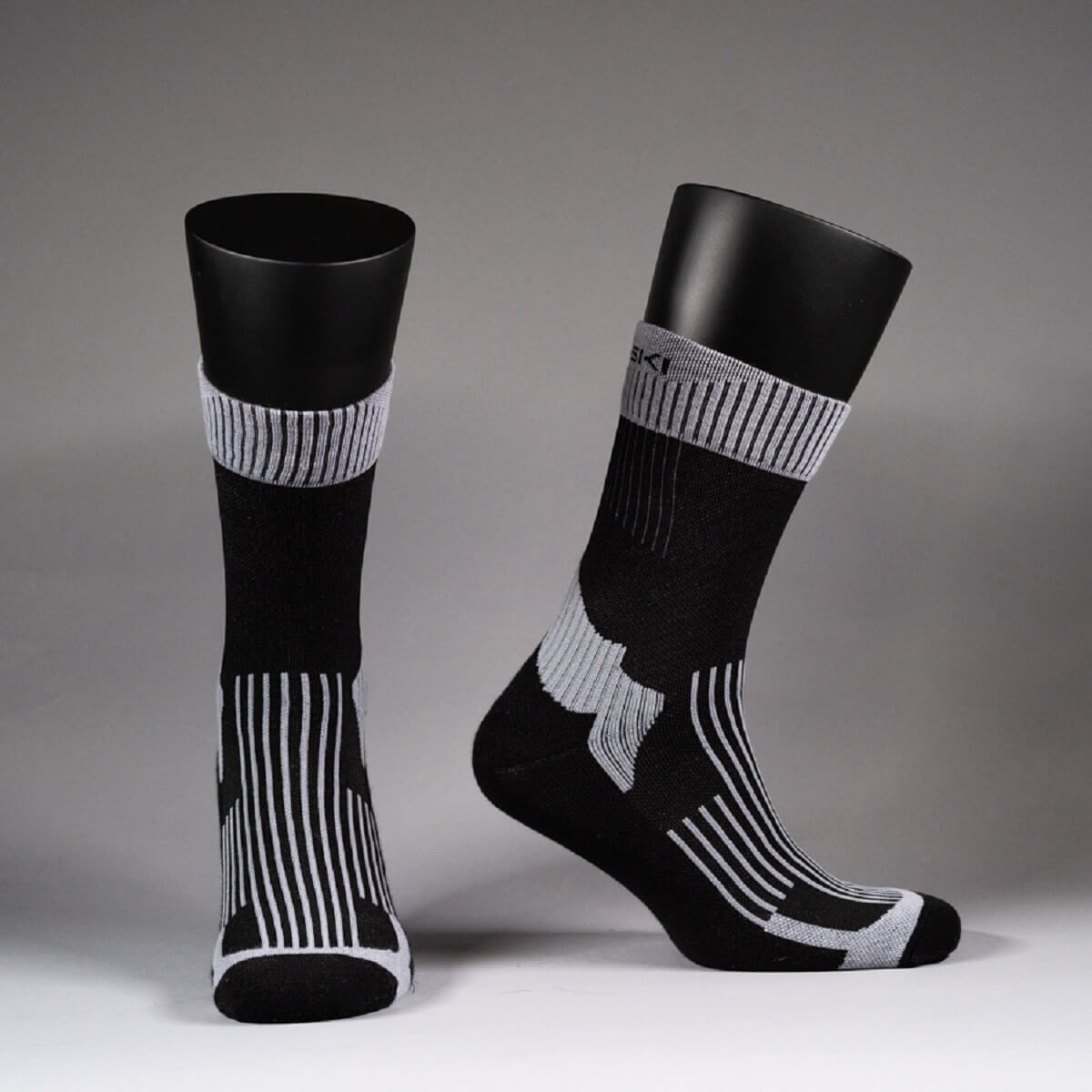 Термоноски спортивные Nordski Motion black-grey
