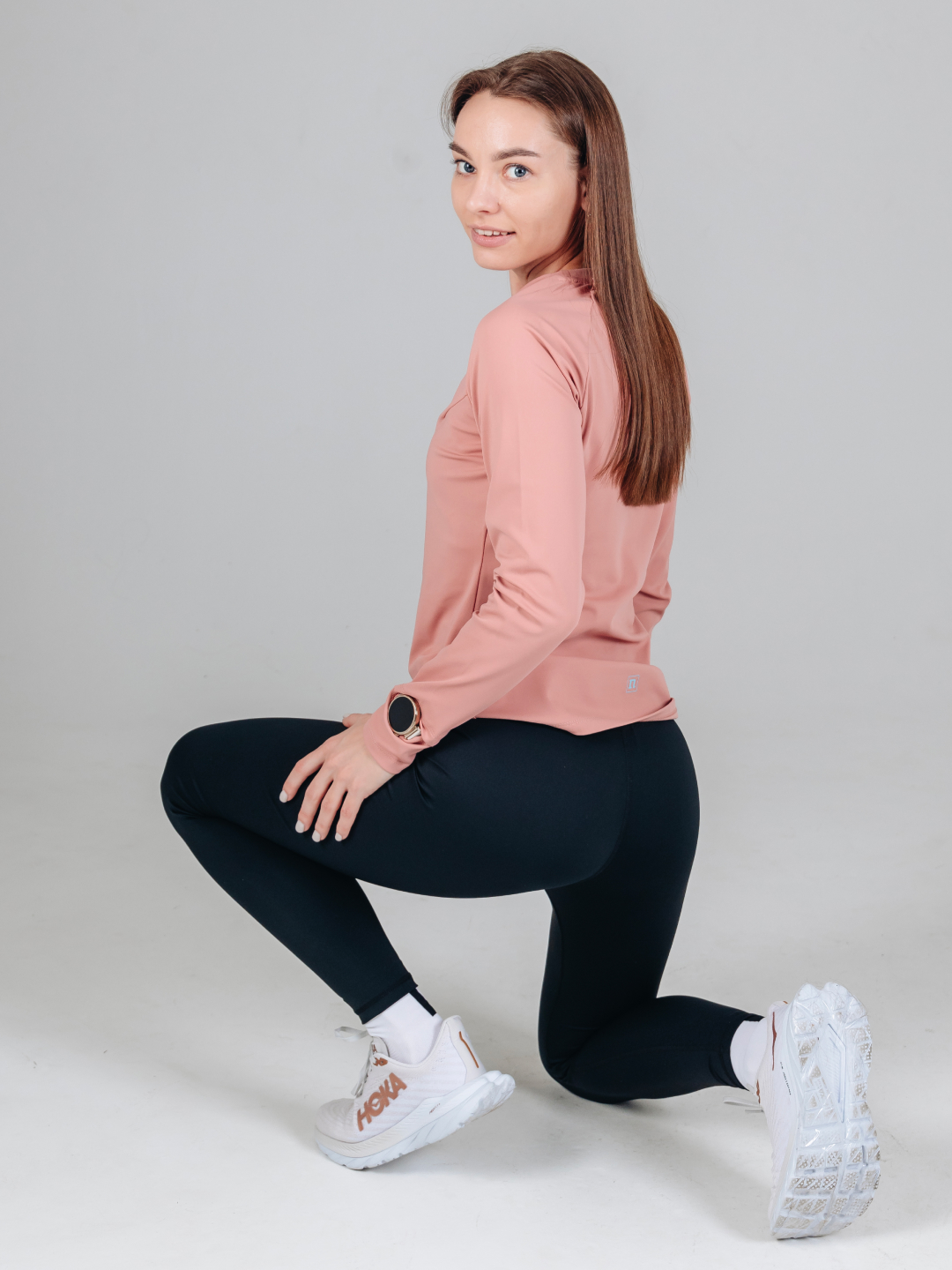 Женский тренировочный лонгслив Noname Clima Long Shirt 26 WOS pink - 13