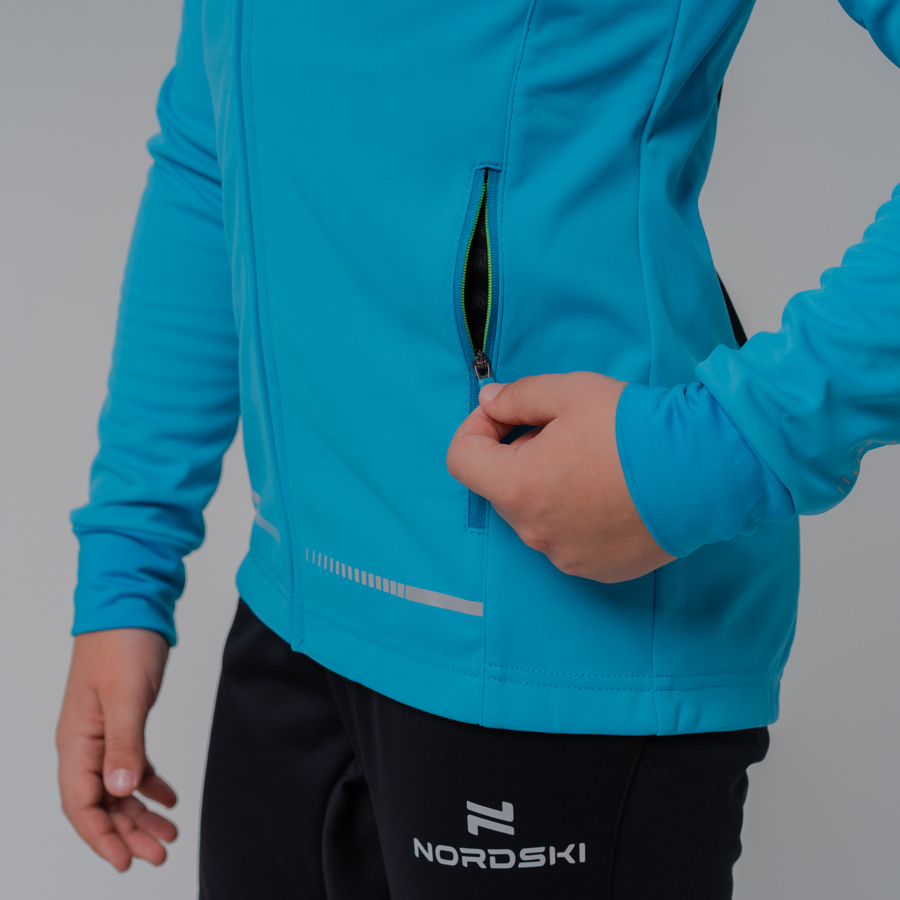 Куртка Nordski Active разминочная nsj482910 Jr
