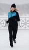 Женские разминочные лыжные брюки Nordski Premium черные - 12