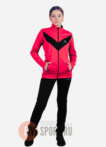 Детский утепленный лыжный костюм Nordski Jr Base pink