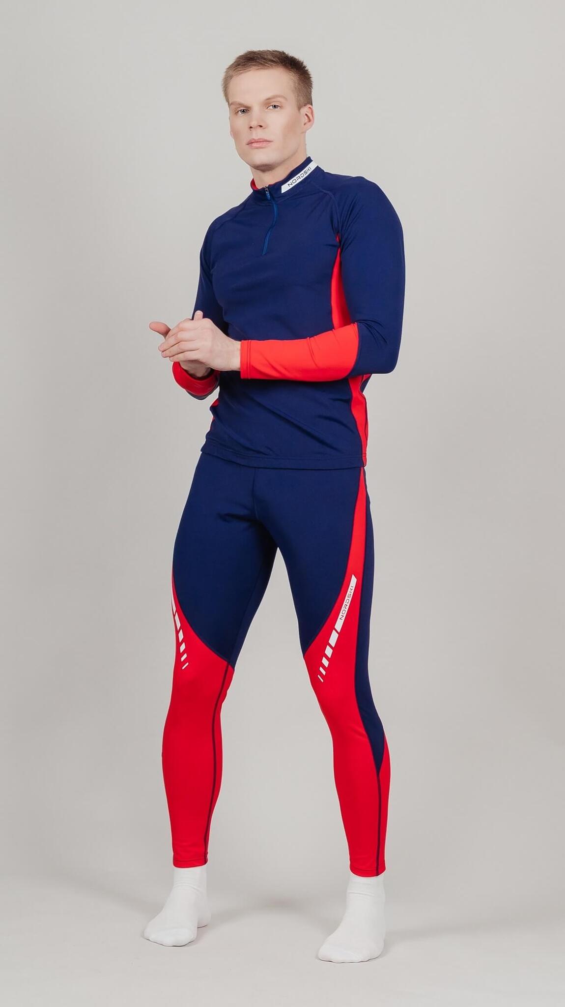 Уценка-Nordski Base лыжный гоночный комбинезон dark blue - 4