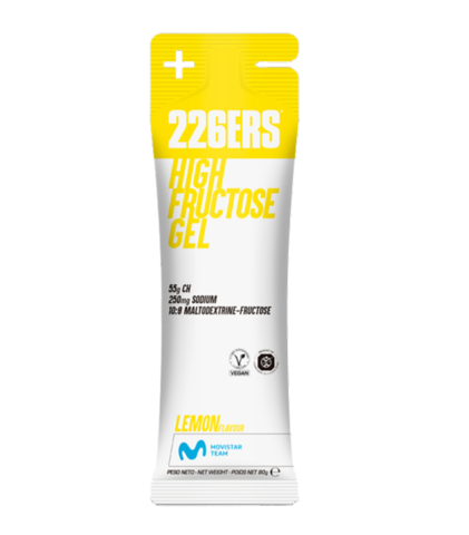 Высокоэнергетический гель с фруктозой 226ERS High Fructose 80 г лимон