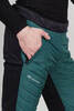 Мужские тренировочные лыжные брюки Nordski Hybrid Warm alpine green-black - 4