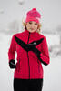 Женская утепленная разминочная куртка Nordski Base pink - 3