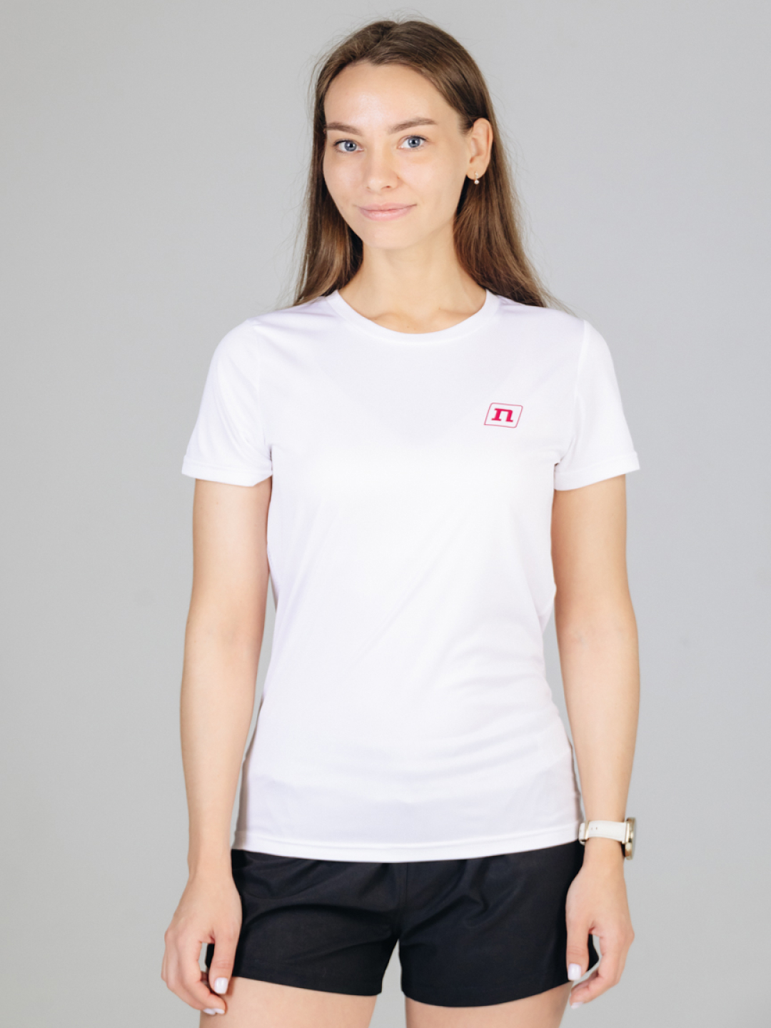 Женская тренировочная футболка Noname White Line Miler T-Shirt 25 WOS white