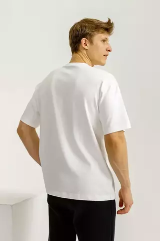 Мужская спортивная футболка Anta SS Lifestyle Tee белая