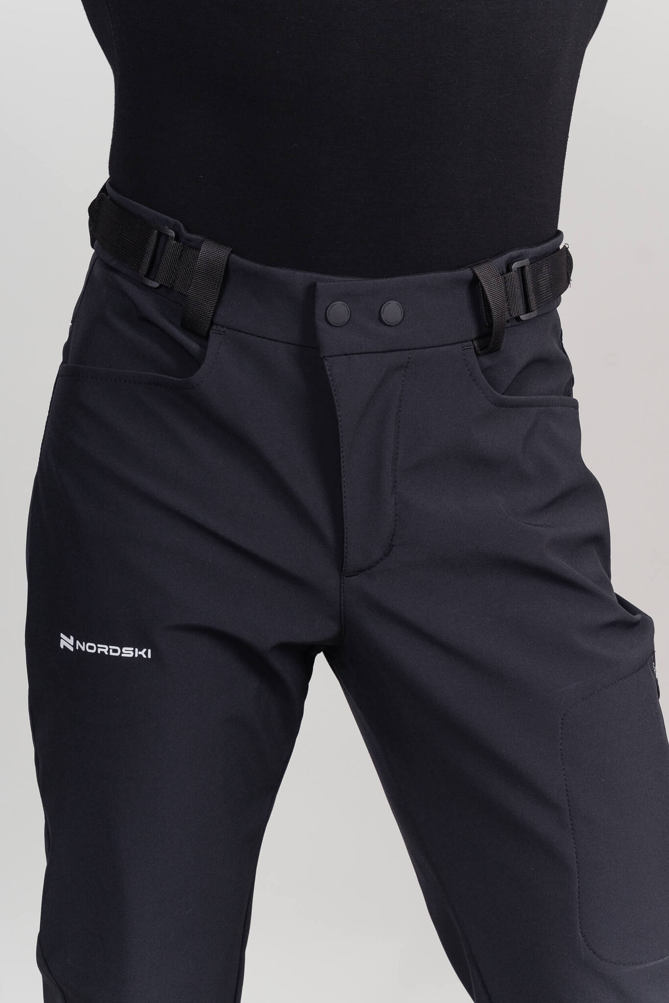 Мужской утепленный лыжный костюм Nordski Urban Season black - 13