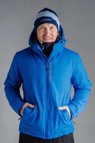 Nordski Montana утепленная куртка мужская синяя