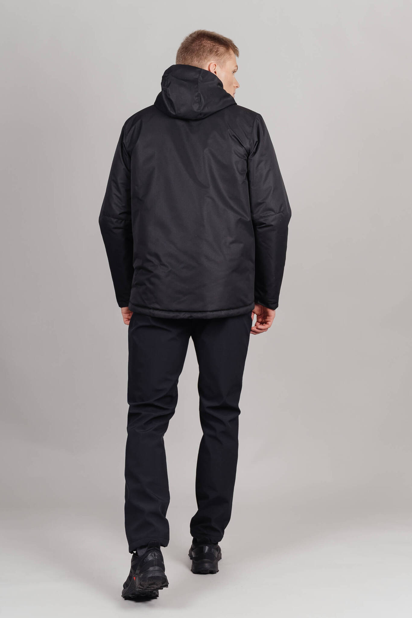 Мужской утепленный лыжный костюм Nordski Urban Season black - 2