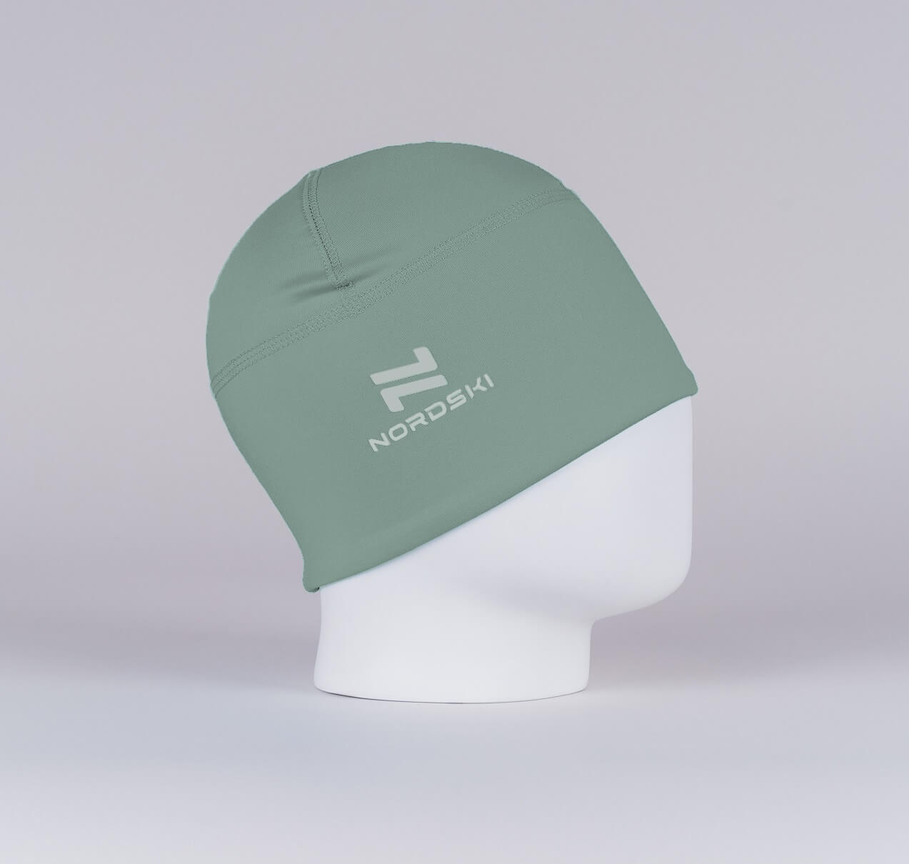 Детская тренировочная шапка Nordski Jr Warm ice mint - 3