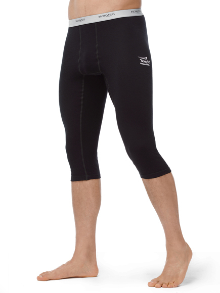 Термокапри Norveg Soft Black мужские чёрные