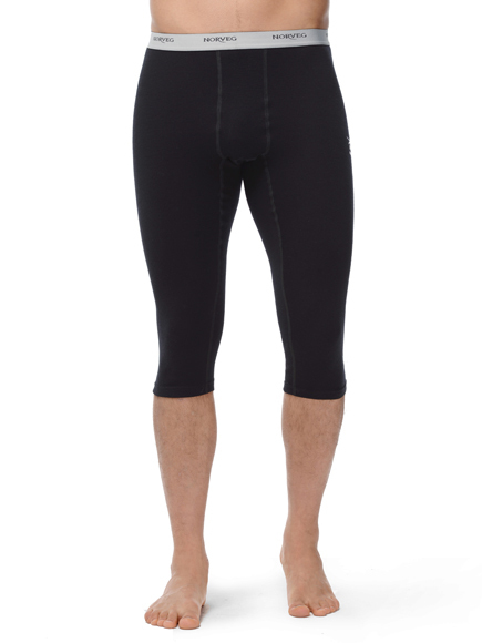 Термокапри Norveg Soft Black мужские чёрные - 2