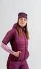 Женский лыжный утепленный жилет Noname Ski Vest 24 WOS ягодный - 1