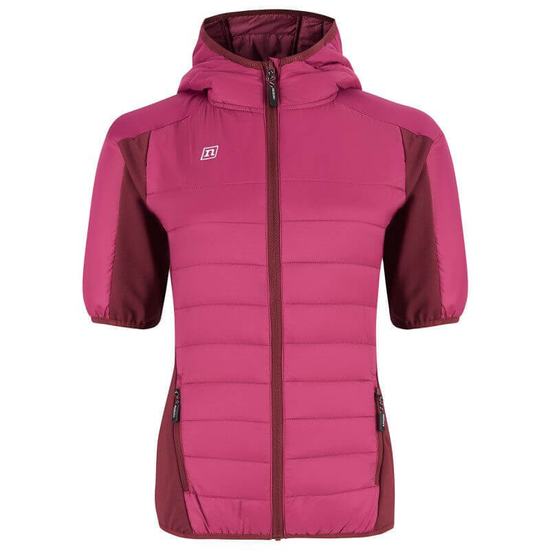 Женский лыжный утепленный жилет Noname Ski Vest 24 WOS ягодный - 4