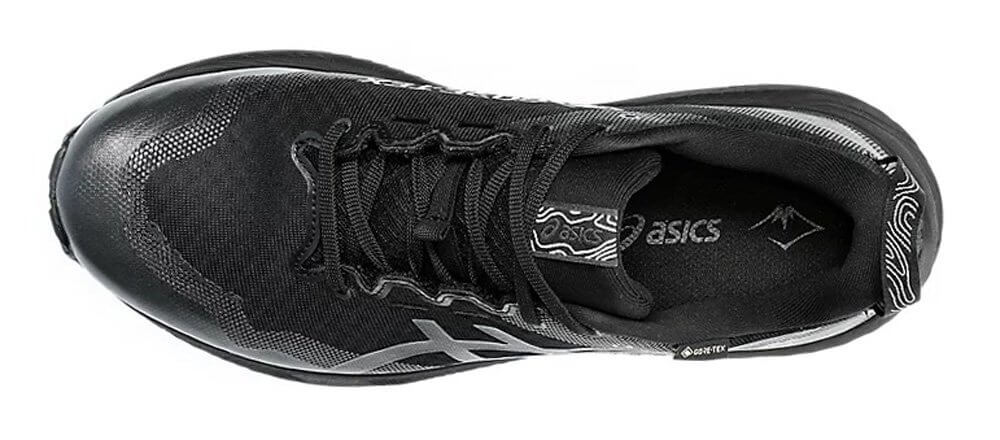 Мужские кроссовки внедорожники Asics Gel-Trabuco 12 G-TX черные - 2