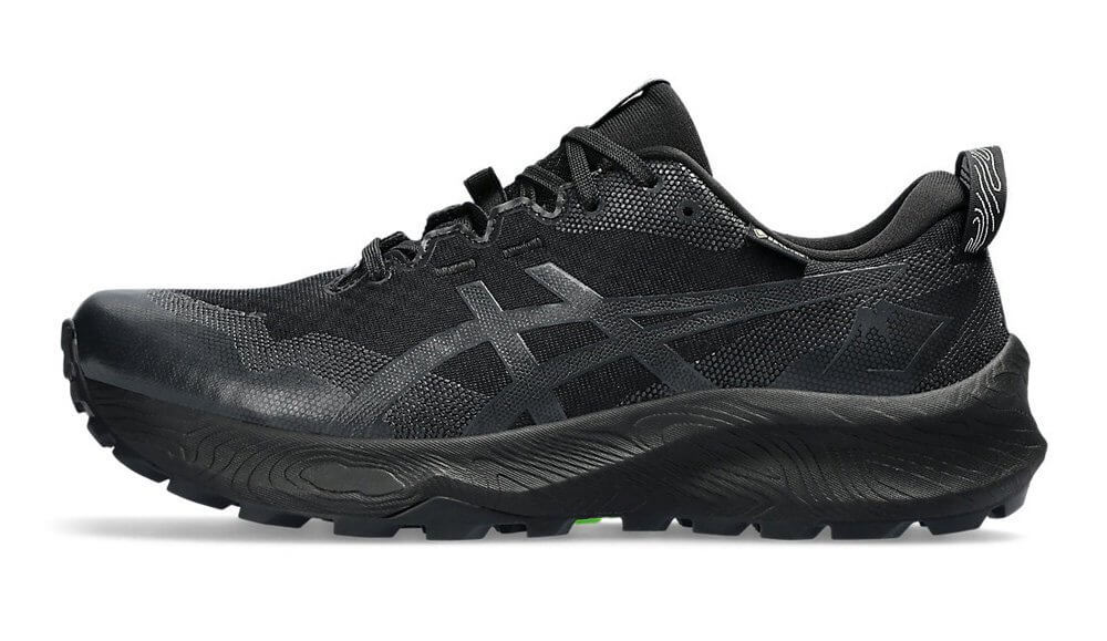 Мужские кроссовки внедорожники Asics Gel-Trabuco 12 G-TX черные - 5