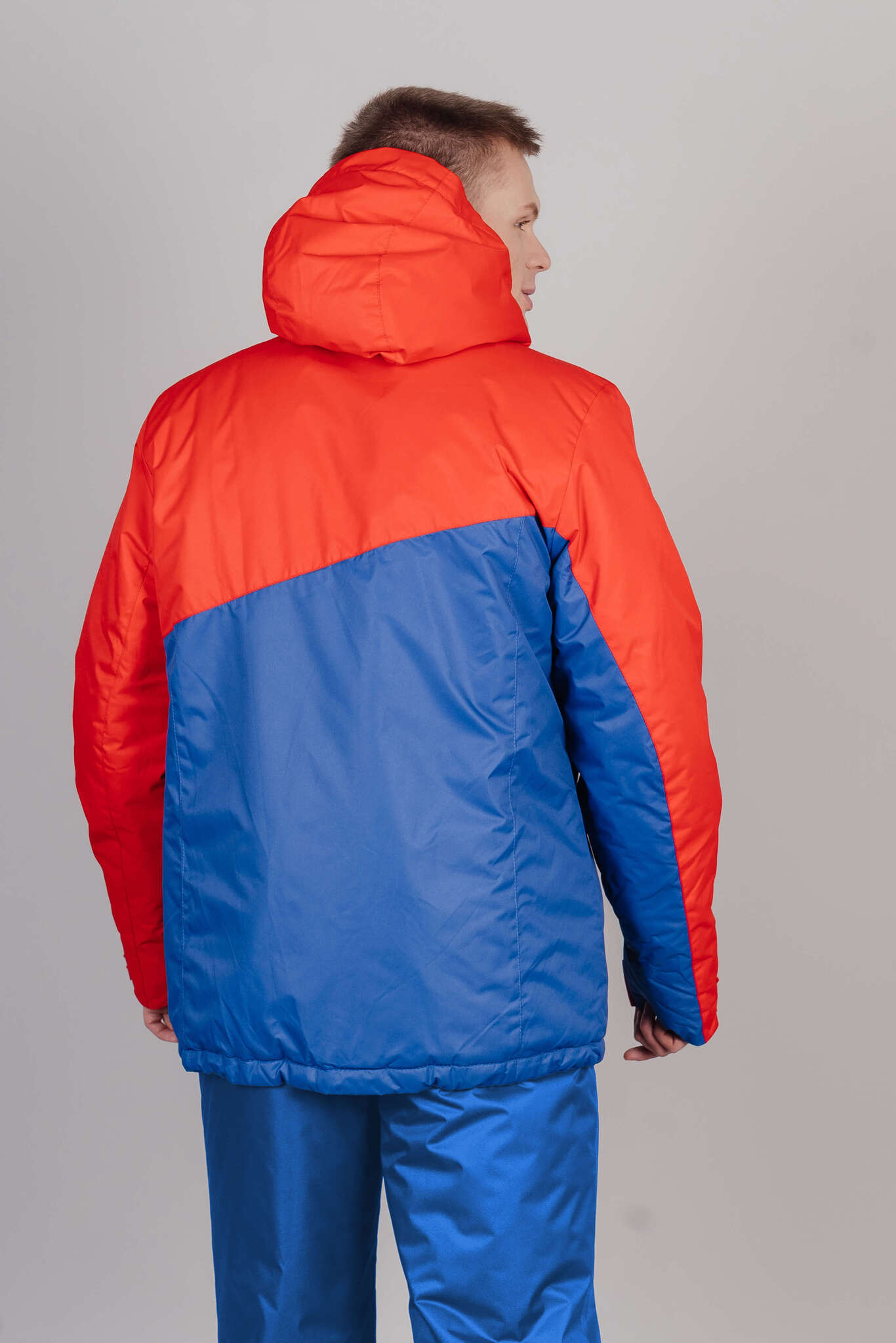 Мужская теплая лыжная куртка Nordski Active true blue-red - 3