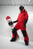 Cool Zone CUBE сноубордический комбинезон мужской красный - 10