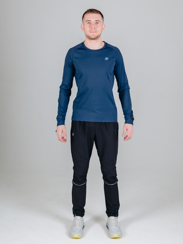 Мужской комплект для тренировок Noname Clima Running 26 синий-черный