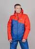 Мужская теплая лыжная куртка Nordski Active true blue-red - 1