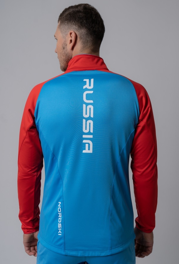 УЦЕНКА-Nordski Premium лыжная куртка мужская синяя-красная - 7