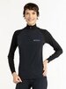Женская терморубашка с ветрозащитой Moax Race Wind LS черная - 1