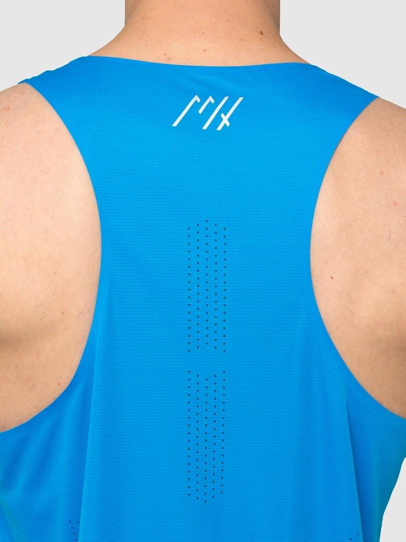 Мужская спортивная майка Moax Speed Pro синяя - 3