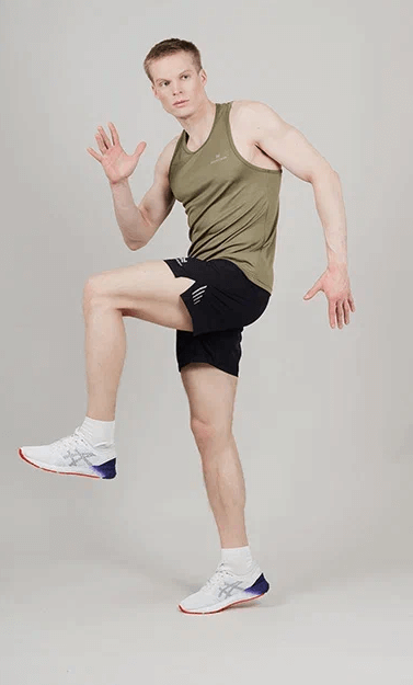 Мужской комплект для тренировок Nordski Run olive-black - 2