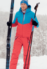 Nordski Jr Montana RUS теплый лыжный костюм детский blue-red - 1