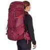 Tatonka Yukon 50+10 туристический рюкзак женский bordeaux red - 5