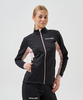 Женская тренировочная лыжная куртка Nordski Core black-soft pink - 2