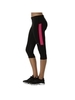 Asics Stripe Knee Tight тайтсы для бега женские черные-розовые - 3