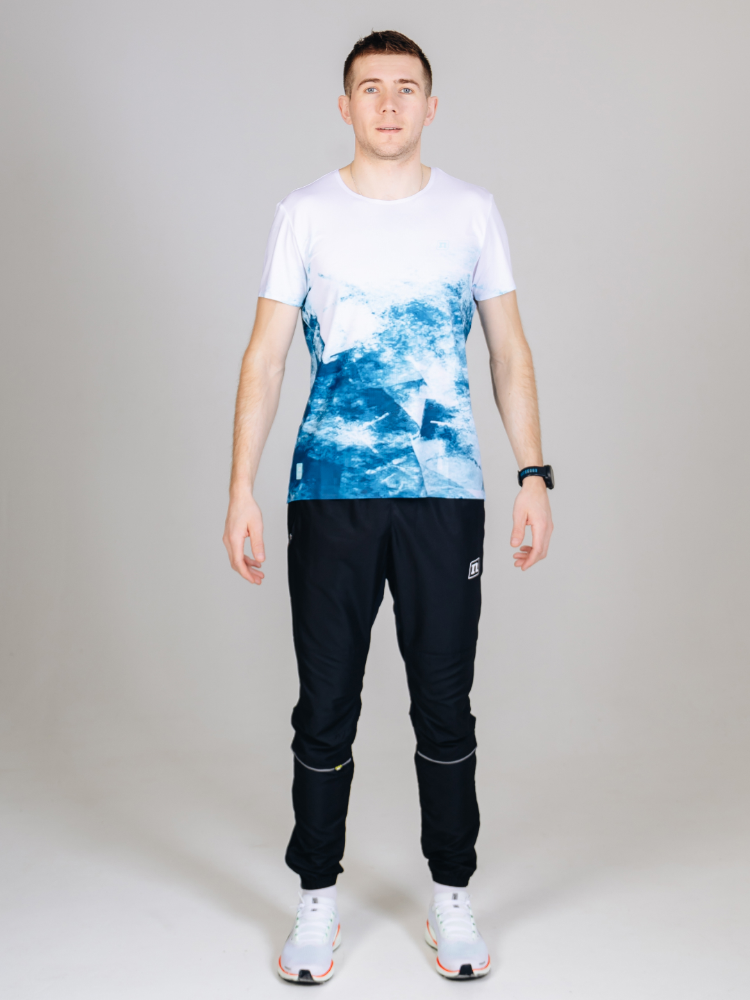 Мужской комплект для тренировок Noname Comp Running dark navy-black