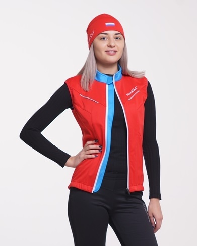 Nordski National детский лыжный жилет red