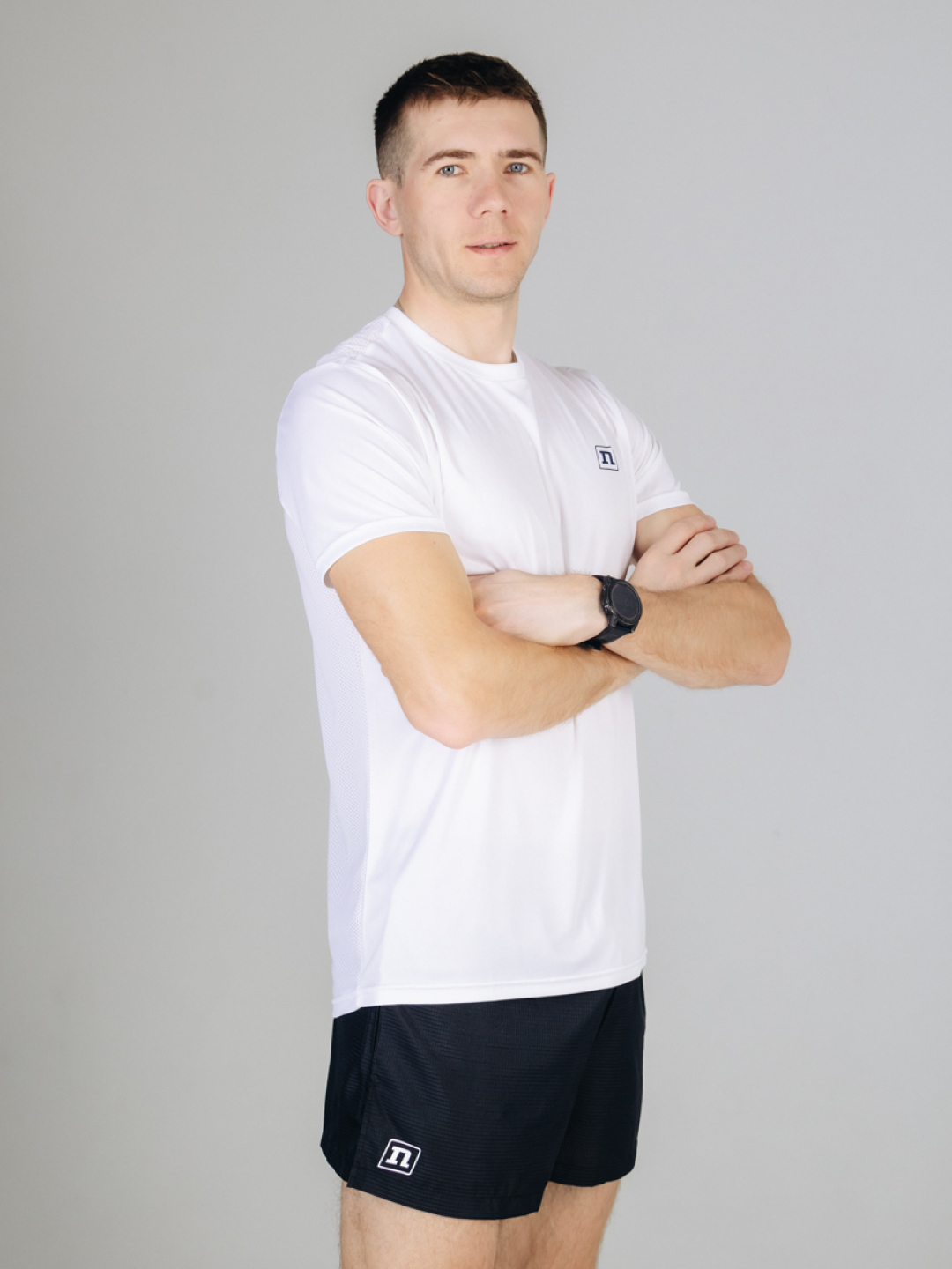 Спортивные шорты Noname White Line Miler Shorts 25 UX унисекс black - 9