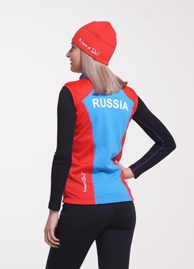Nordski National детский лыжный жилет red - 2