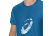 ASICS GRAPHIC SS TOP мужская футболка для бега синяя - 4
