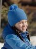 Лыжная шапка Nordski Knit унисекс синяя - 7