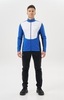 Мужская тренировочная лыжная куртка Nordski Advance white-true blue-black - 7