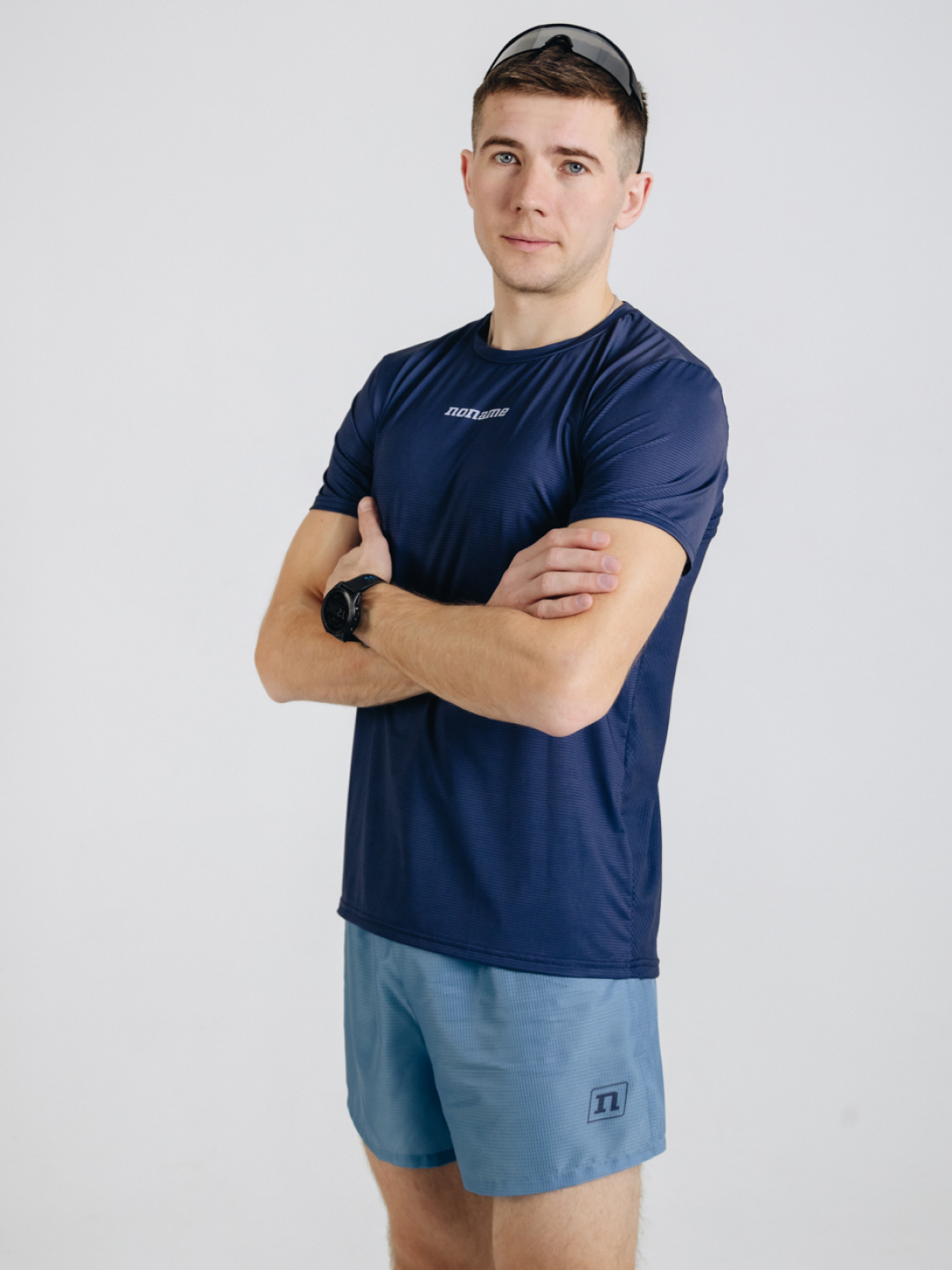 Спортивные шорты Noname Waft Shorts 25 UX унисекс steel blue - 7