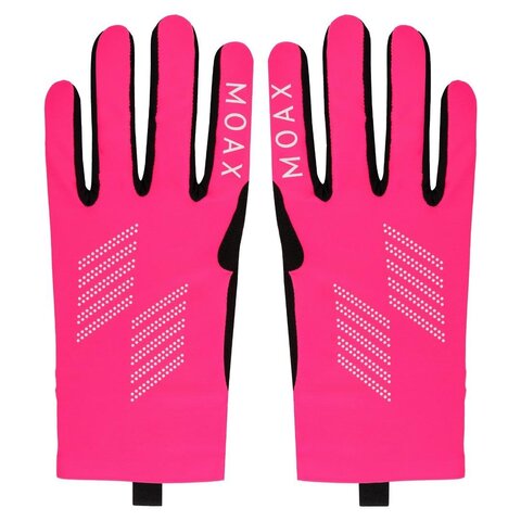 Перчатки для лыжероллеров Moax Speed 2.0 фуксия