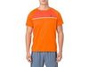 Asics SS Top футболка для бега мужская оранжевая - 1