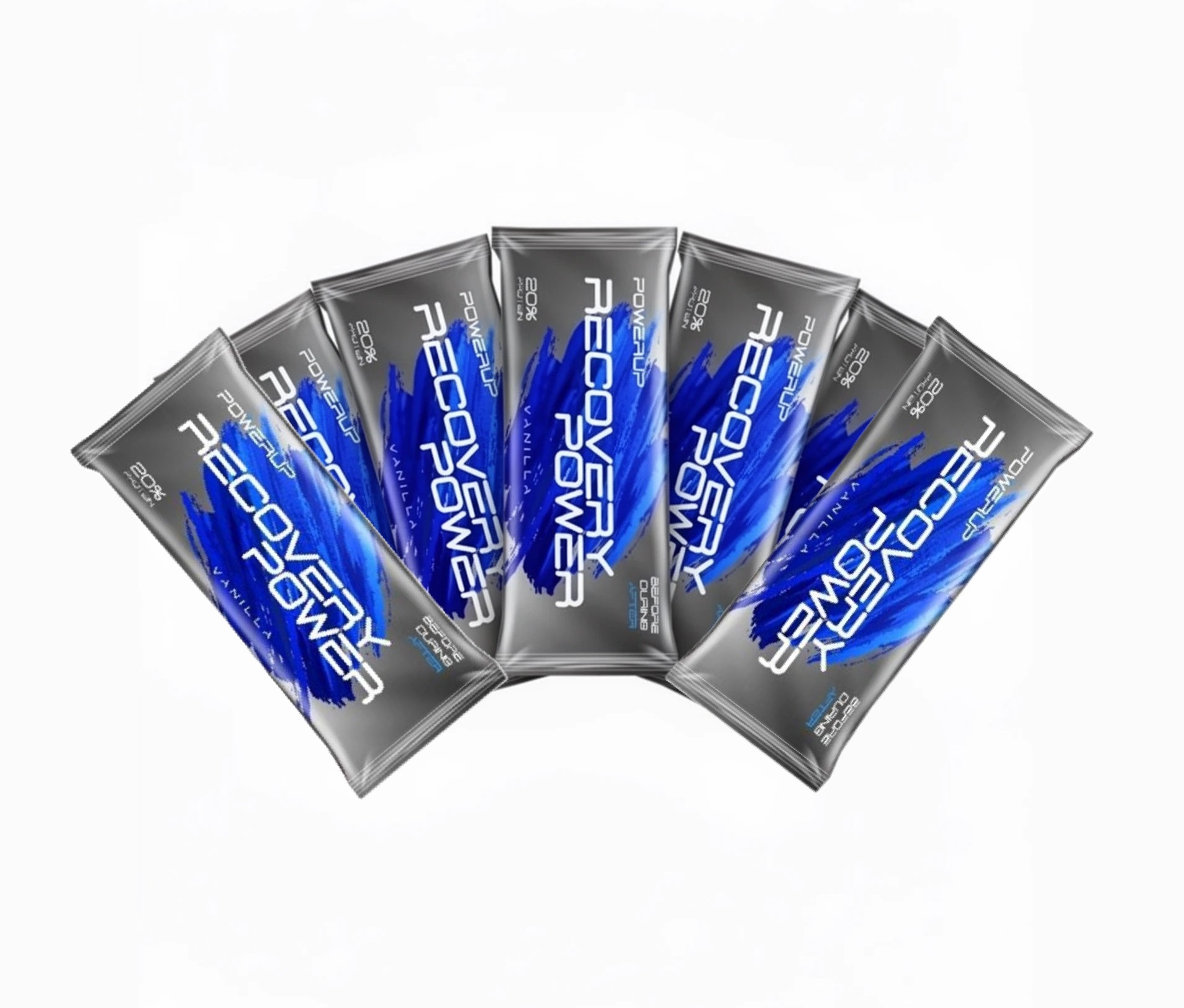 Набор протеиновых батончиков PowerUp Recovery Power 40 г ваниль - 2