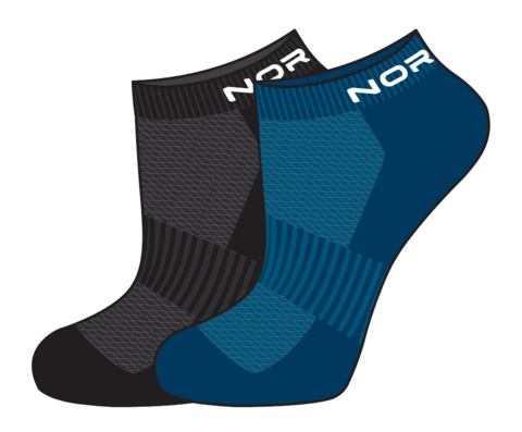 Nordski Run комплект спортивных носков black-seaport